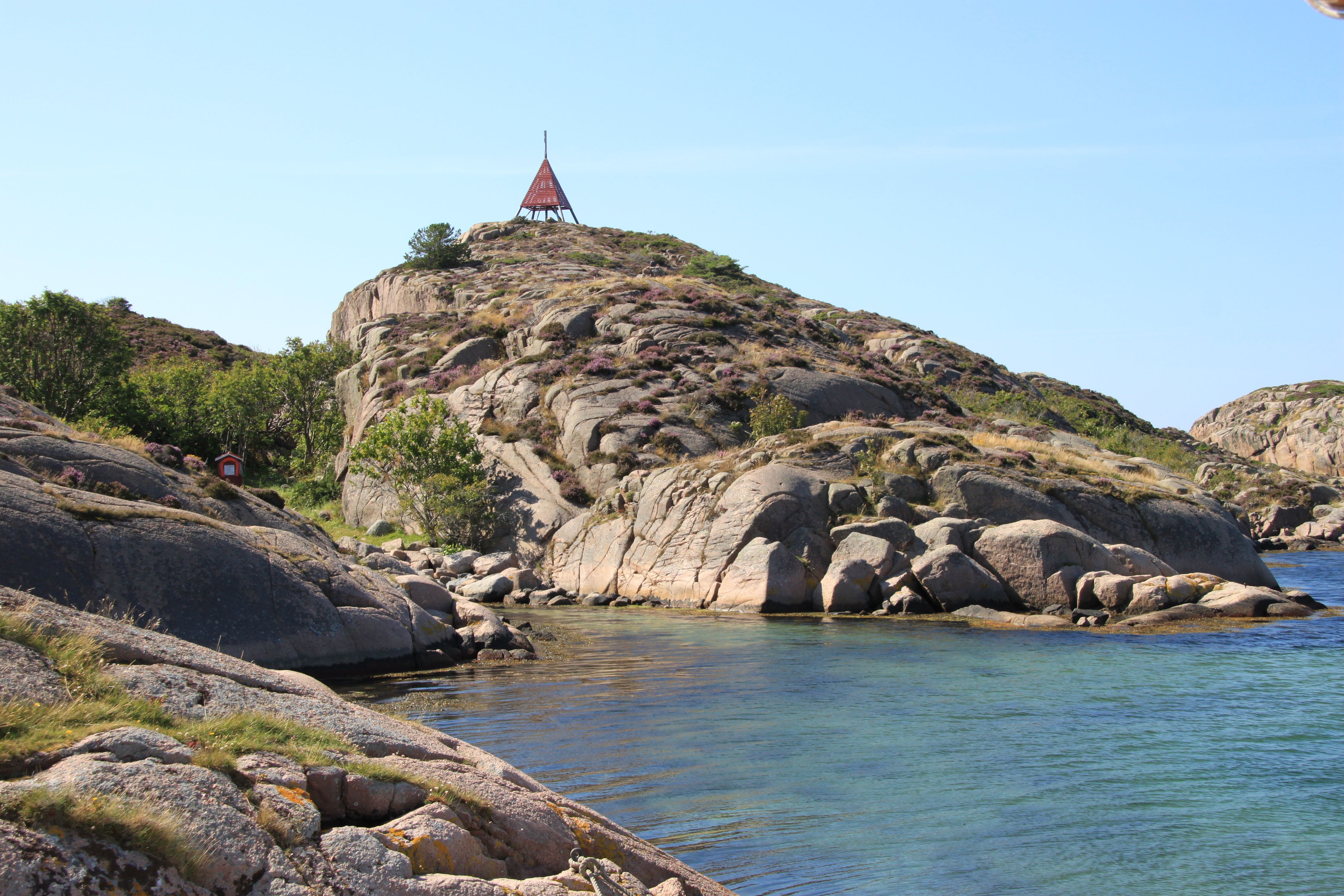 Øy med Hesnesmerket