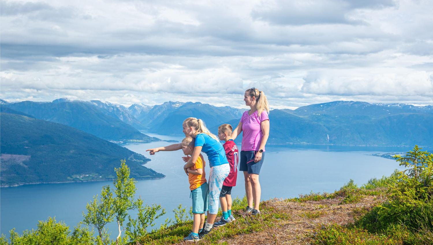 Hike to Synshovden, Vik