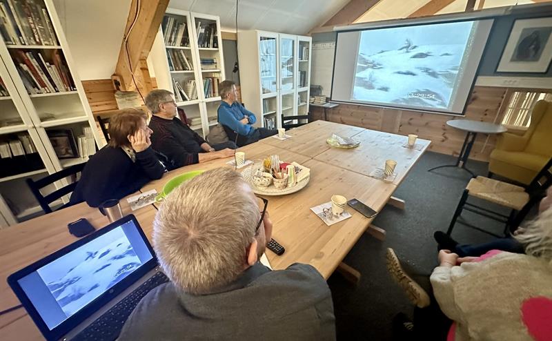 Møterom, bibliotek på Norsk Skieventyr i Morgedal