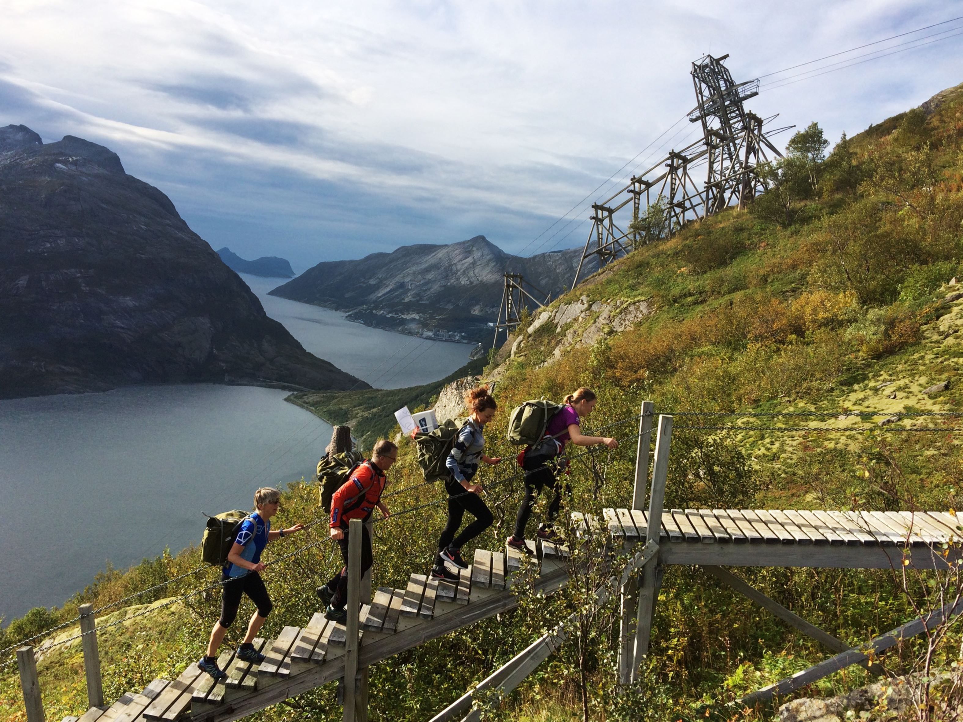 Fykantrappa i Meløy