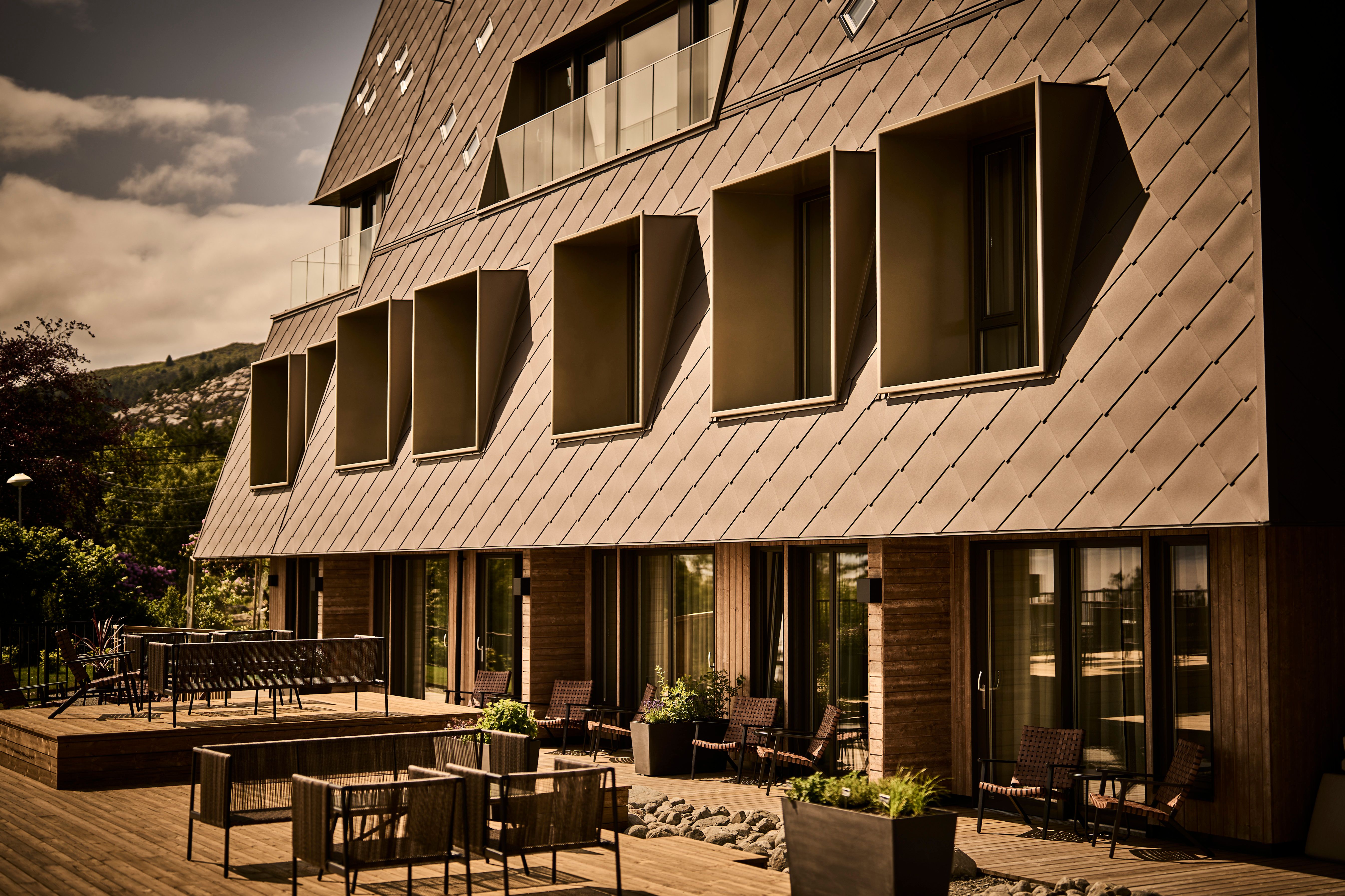 Boutiquehotellet Beckerwyc House har et moderne og maritimt design