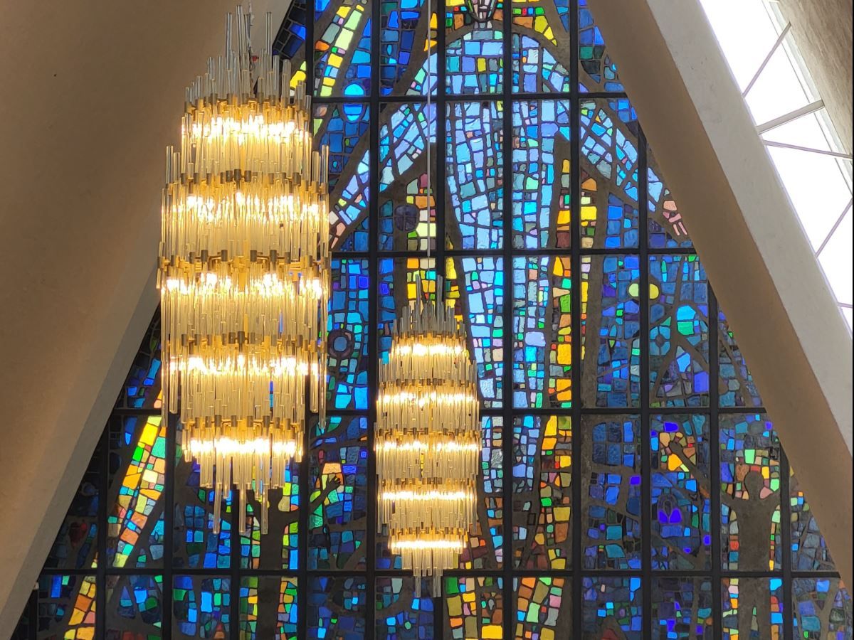 Interior of the Arctic Cathedral