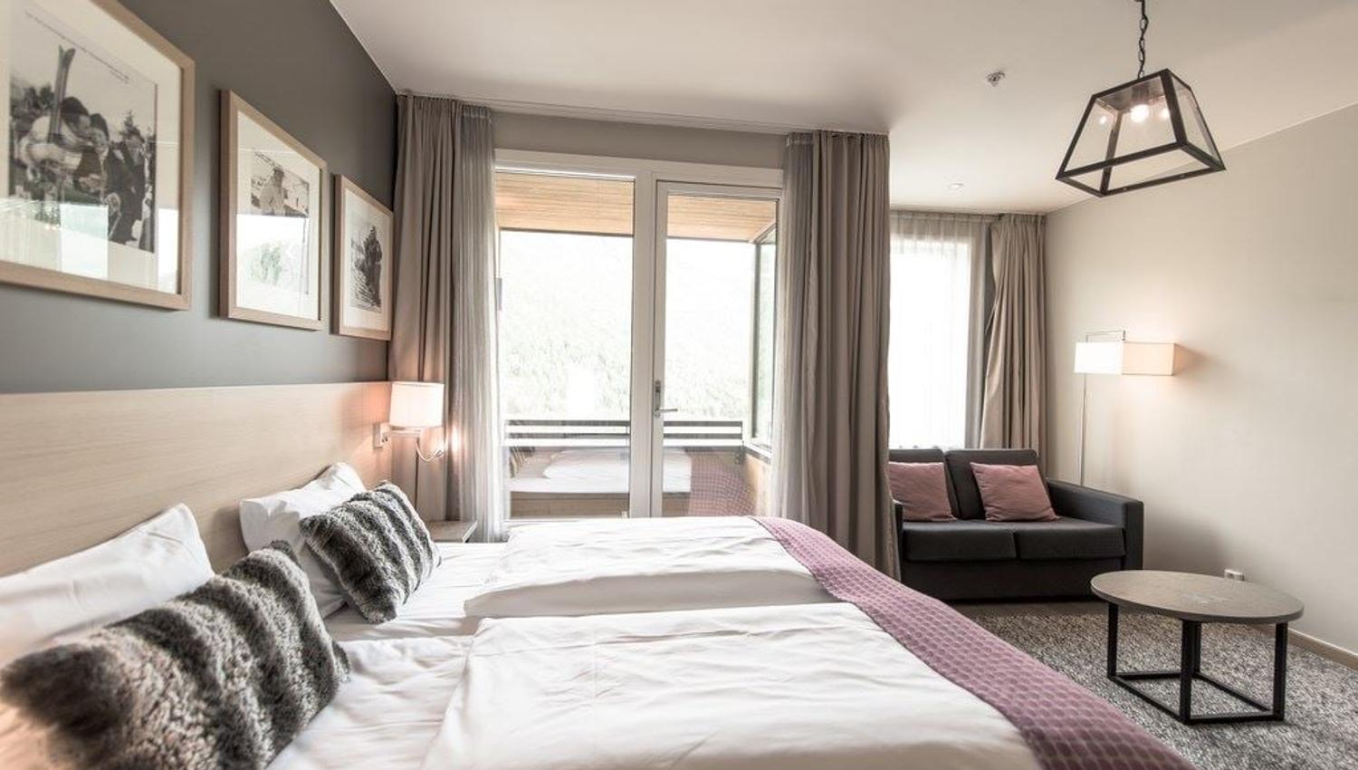 Familierom av høg kvalitet på Myrkdalen hotell