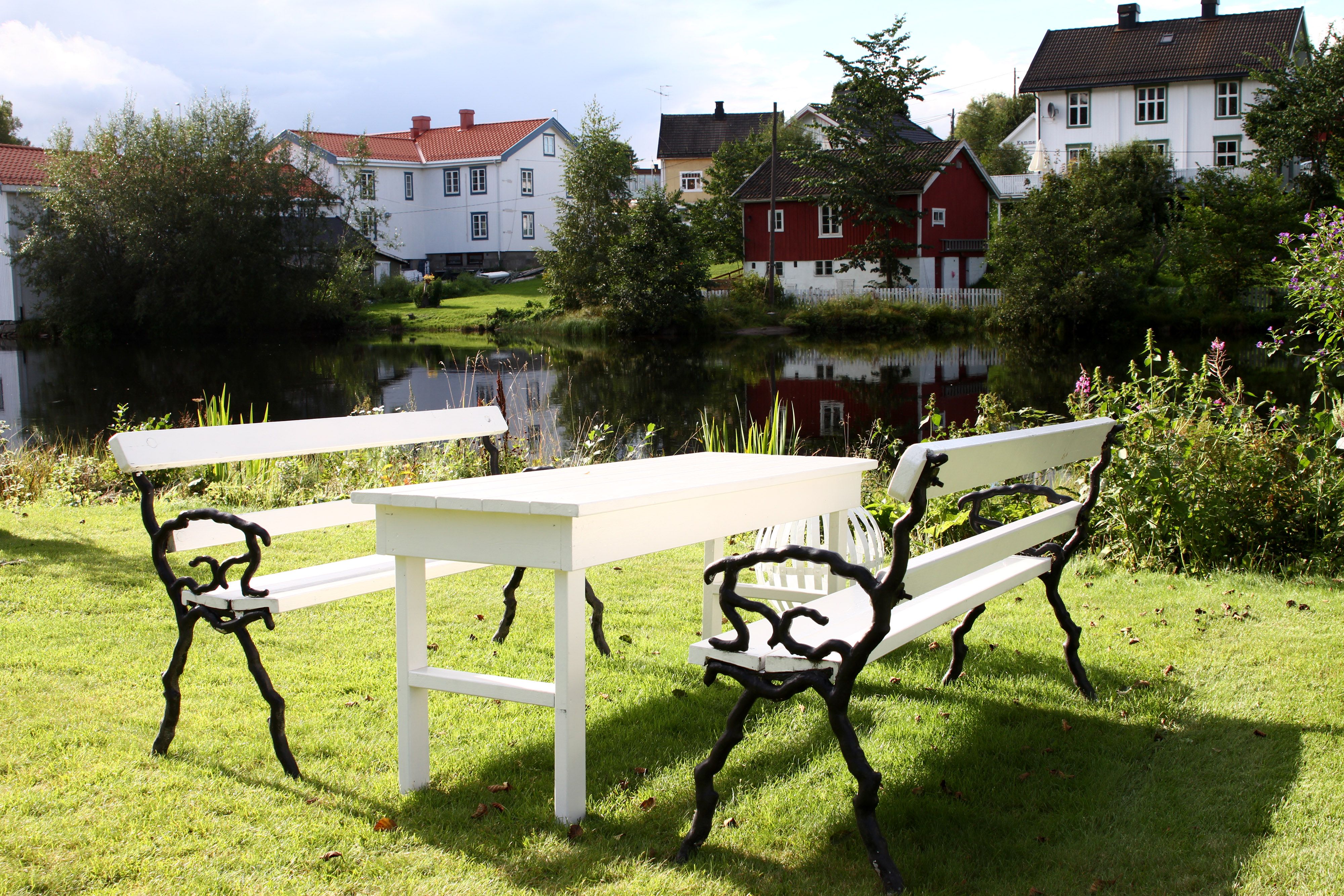 Historiske Eidsvoll - Idyll ved Andelva på Eidsvoll Verk