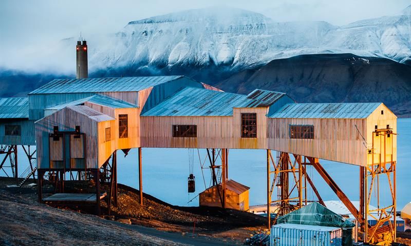Cablewaycentral in Longyearbyen