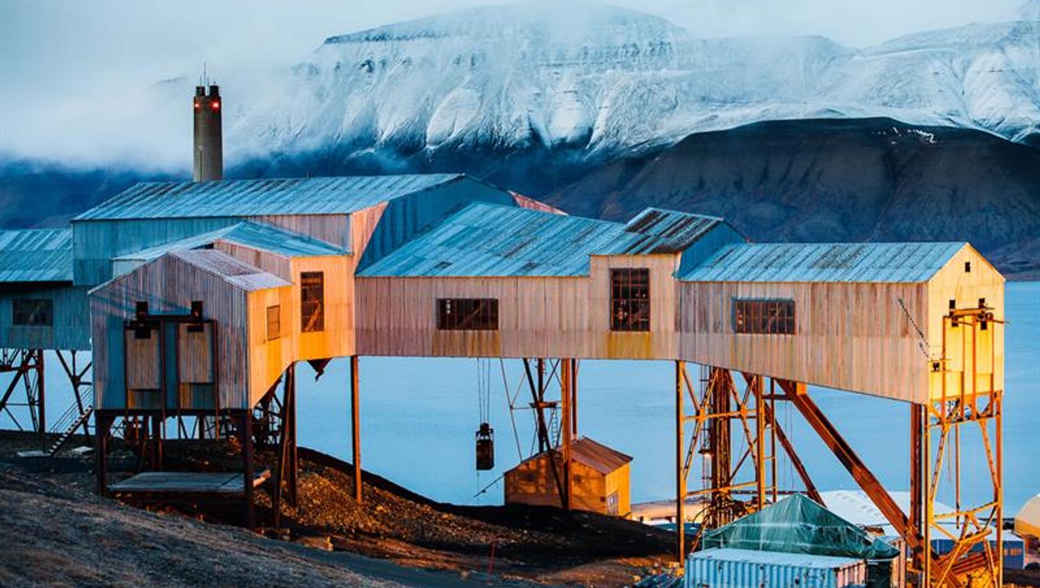 Cablewaycentral in Longyearbyen