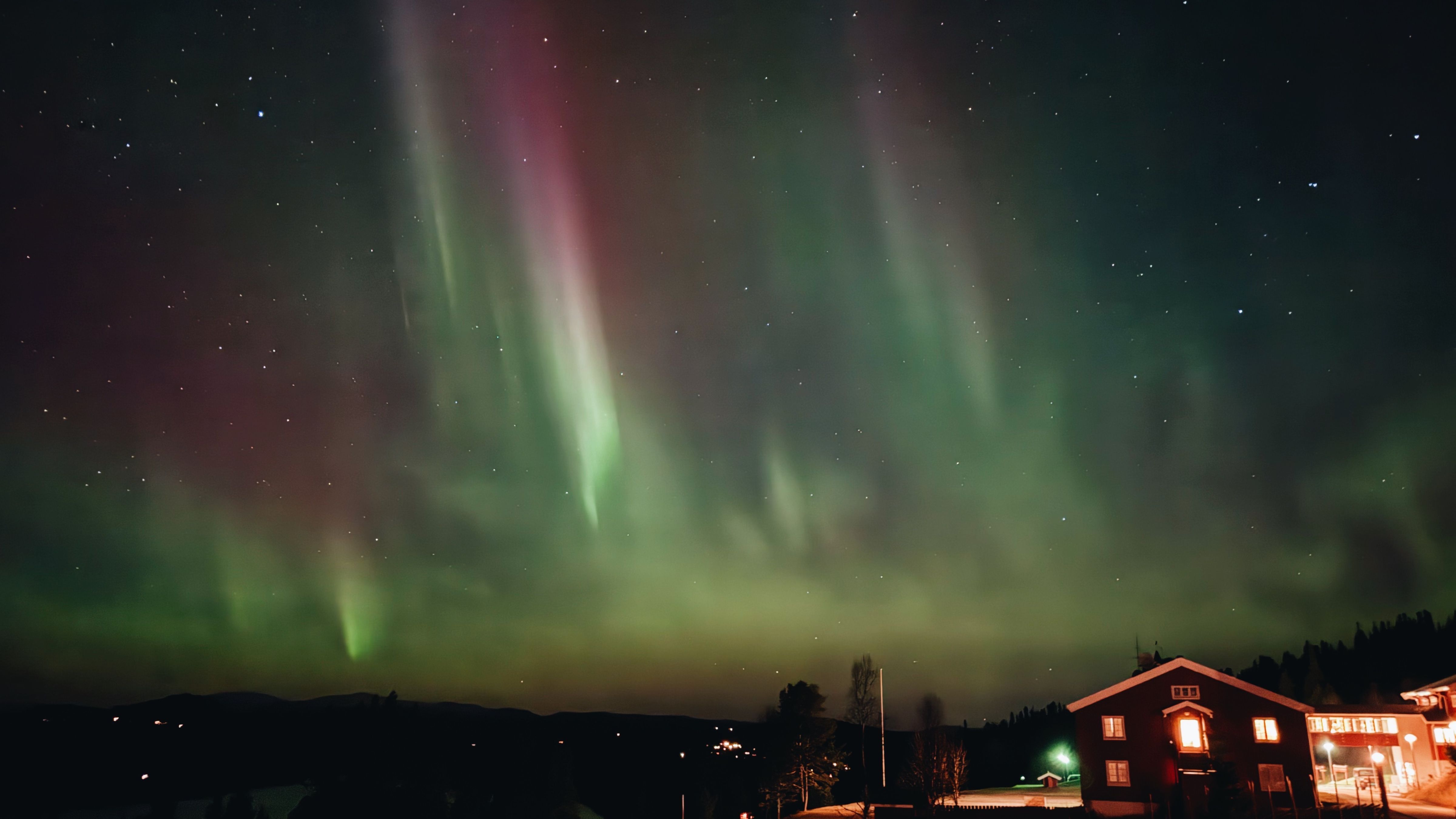 Nordlyset på Gålå