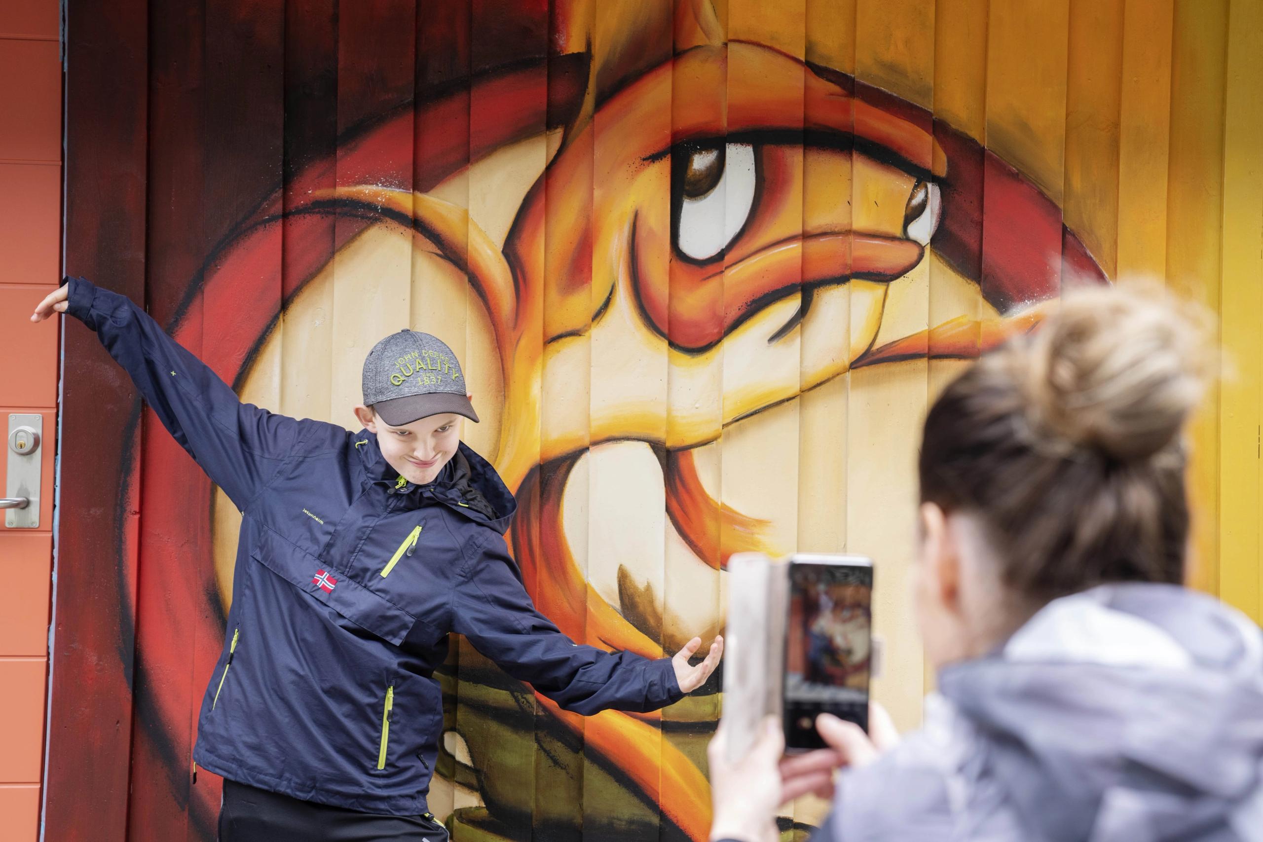 Street Art in Lysebotn