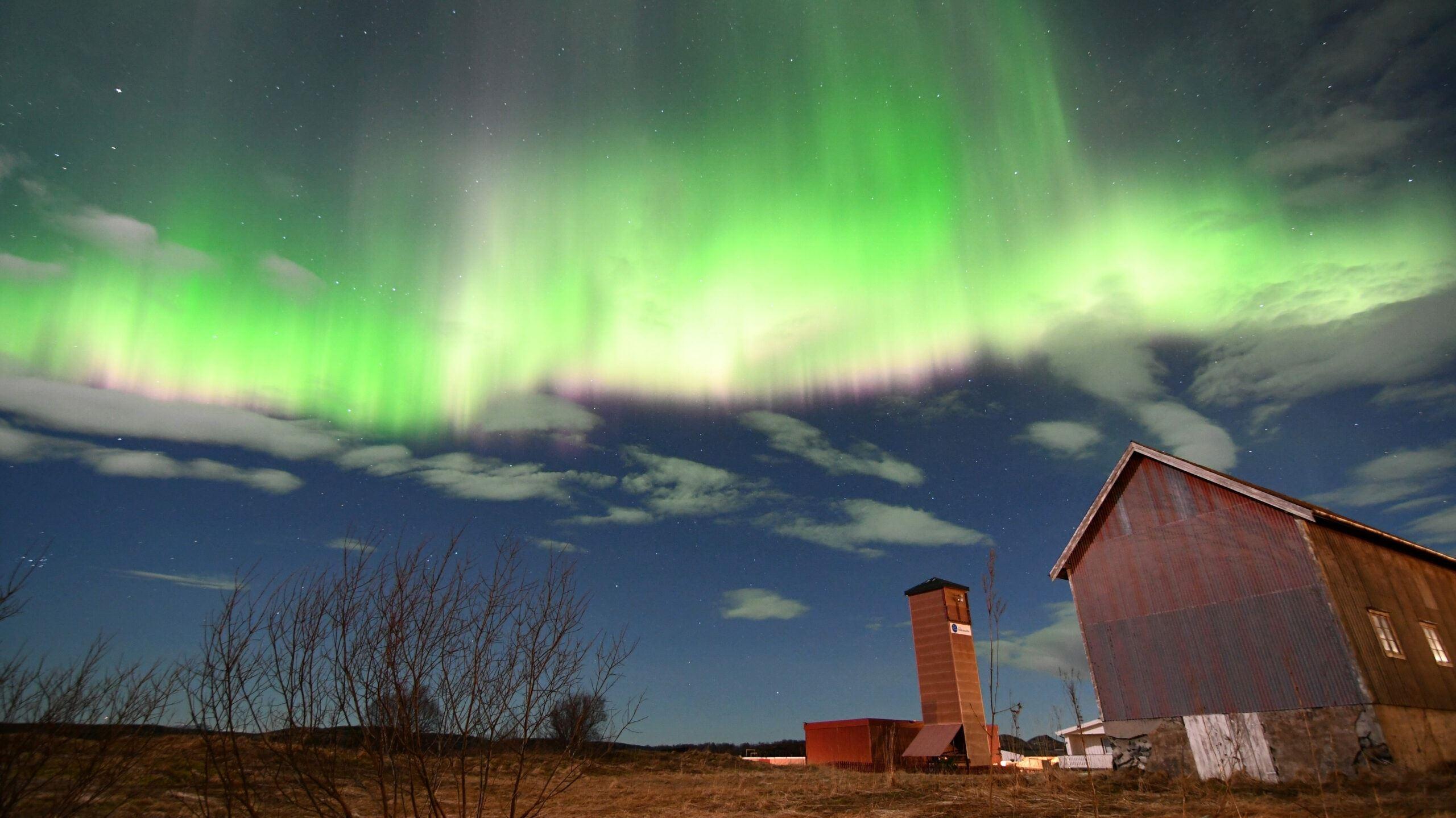 Norsk Havbrukssenter - Nordlysjakt på Helgelandskysten
