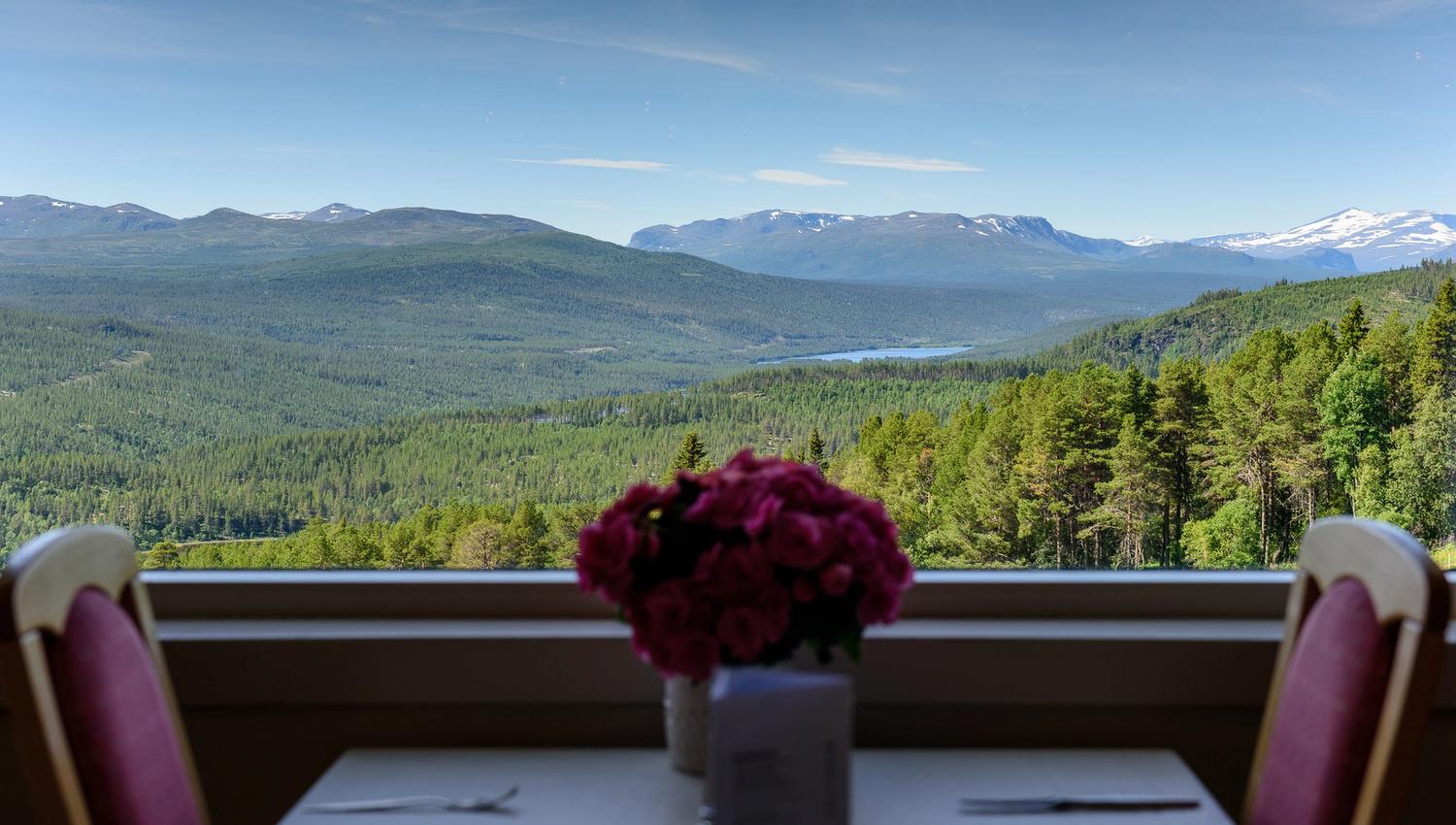 Utsikt, Dalseter Fjellhotell