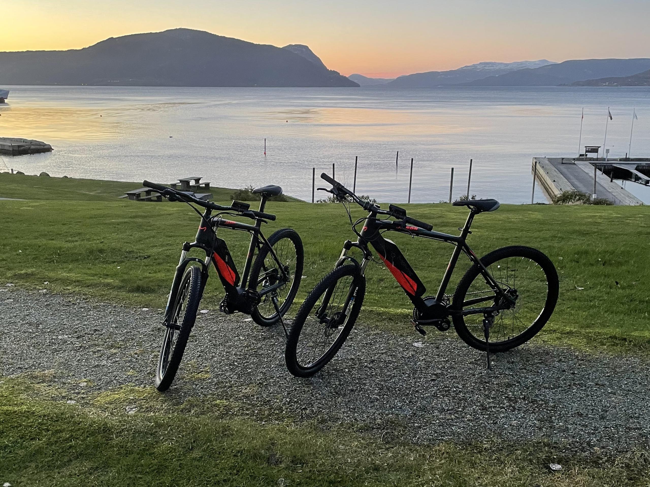 Bicycle rental at Smaken av Ryfylke in Hjelmeland