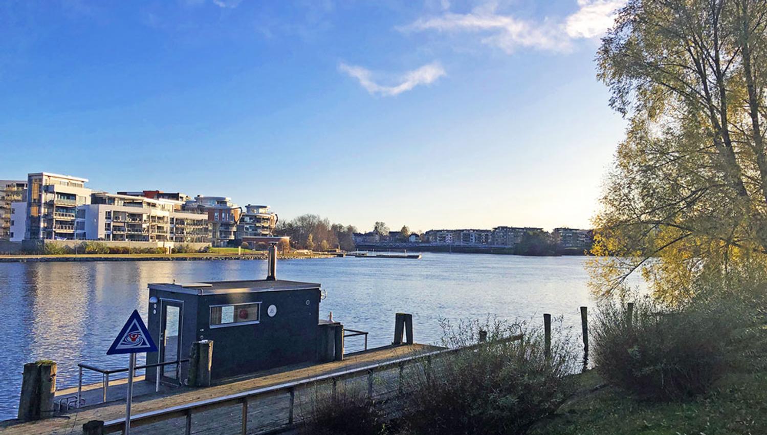 sauna boat "Leo" in Skien