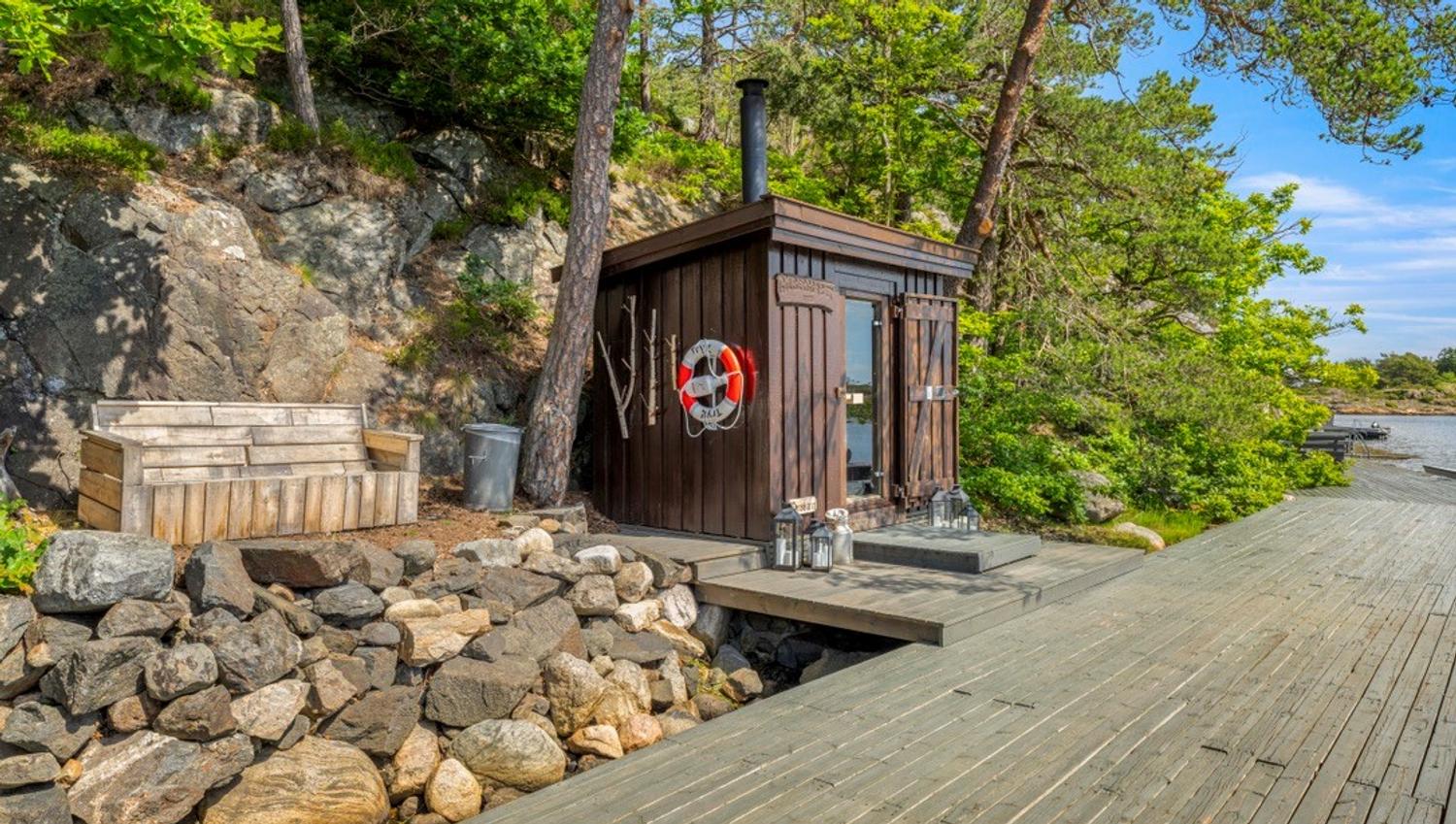 badstue Sandaa ved Brygge