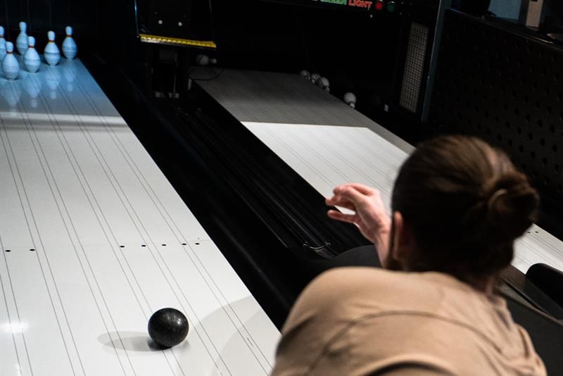 Kortbane-bowling.