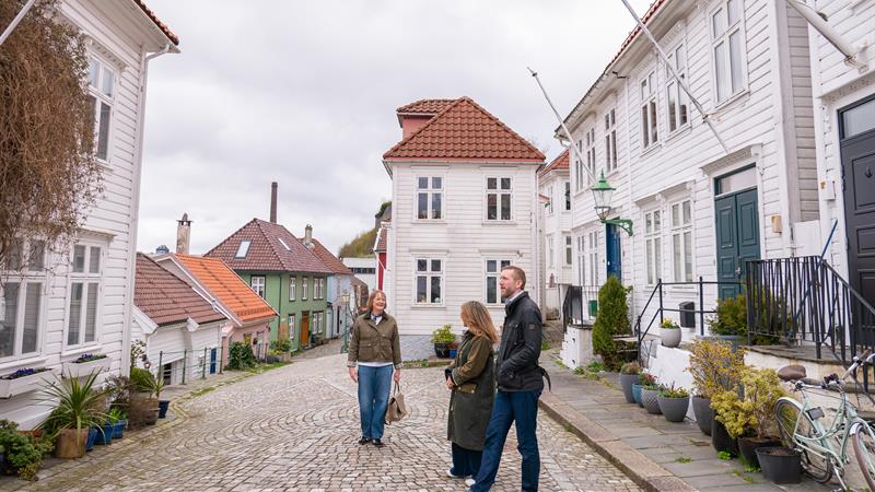 Bergen by foot and ferry