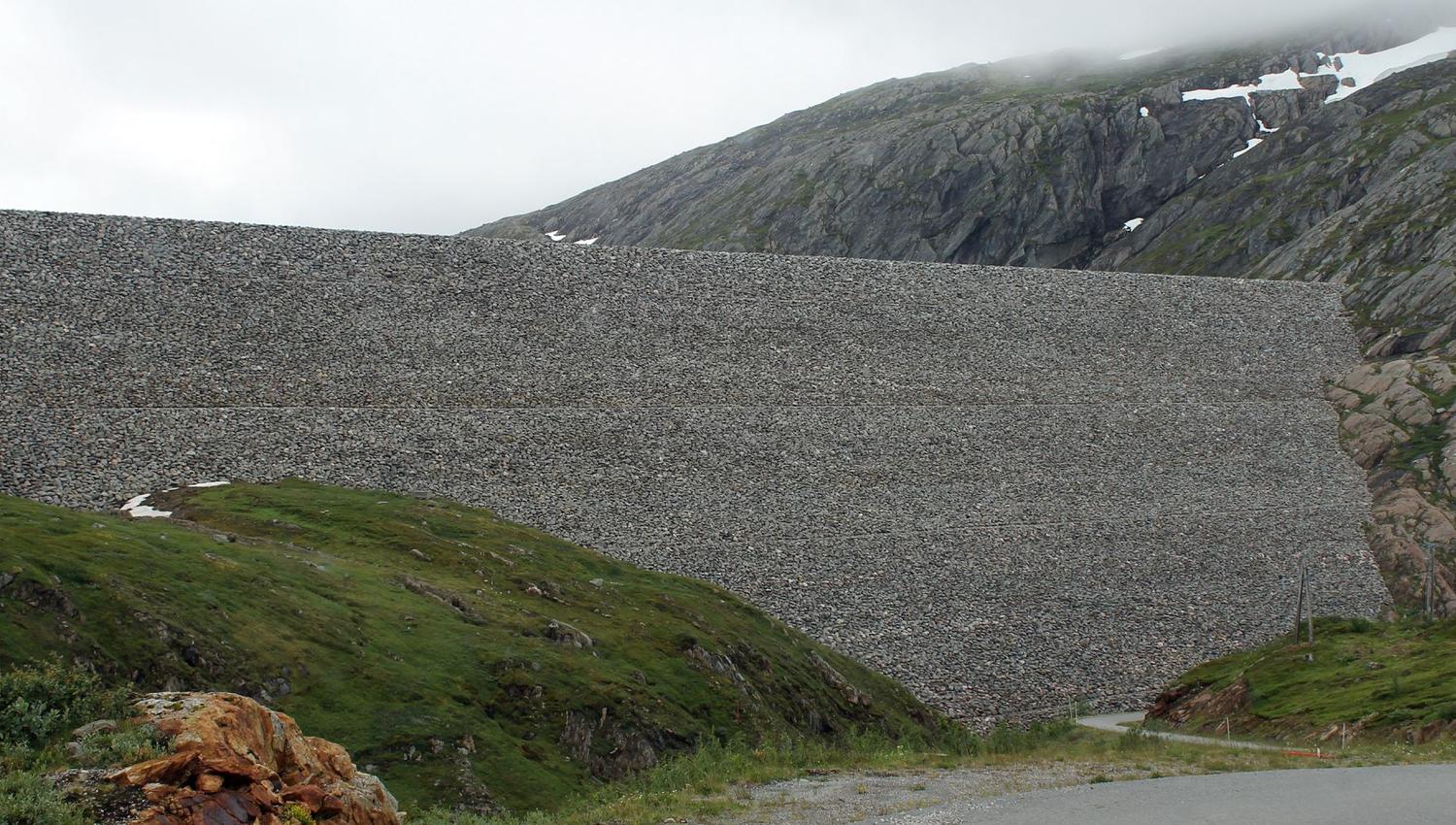 Storglomvassdammen
