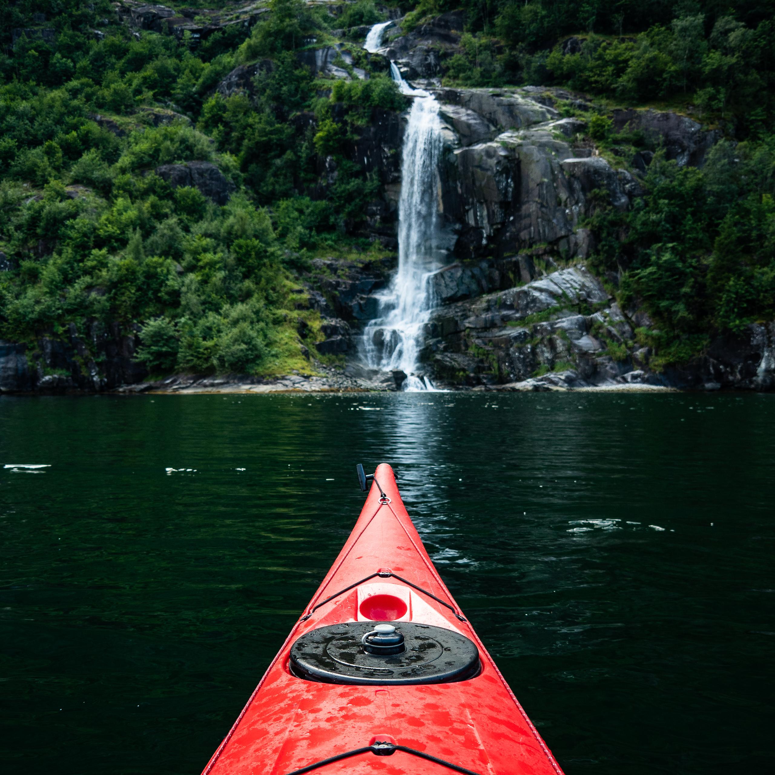 Private geführte Kajaktour auf dem Lysefjord