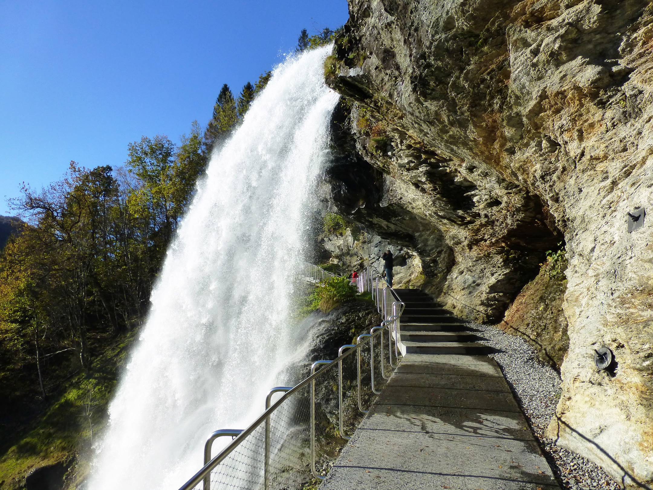 Steinsdal waterfall