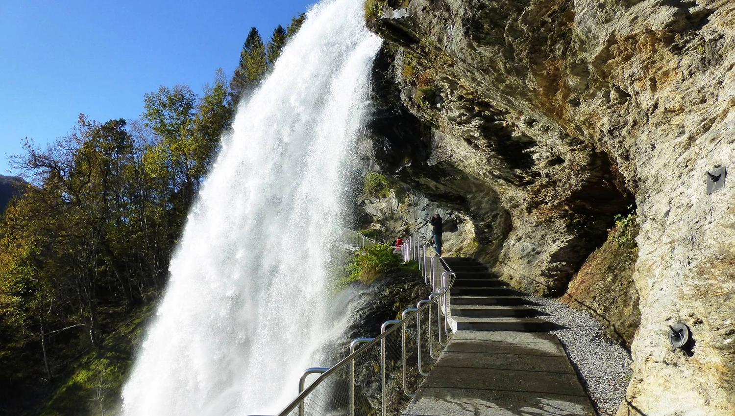 Steinsdal waterfall