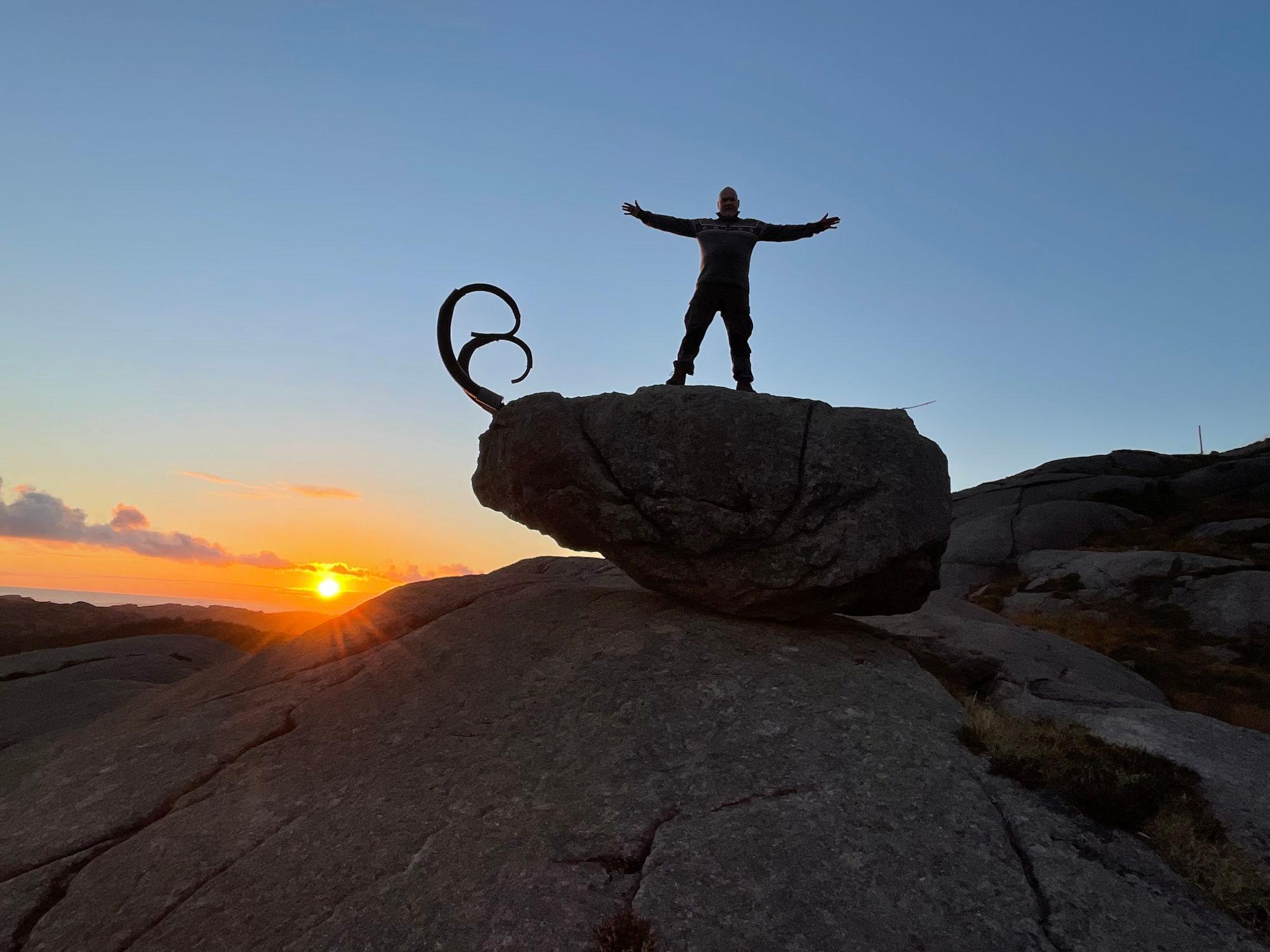 Hike to Hellvik Geita in Egersund