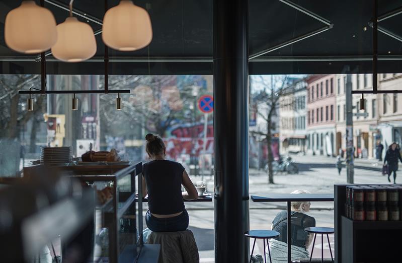 utsikt mot gata
