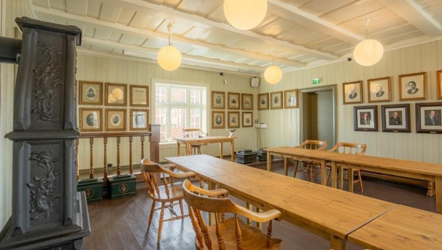 vedovn i den gamle kommunesalen