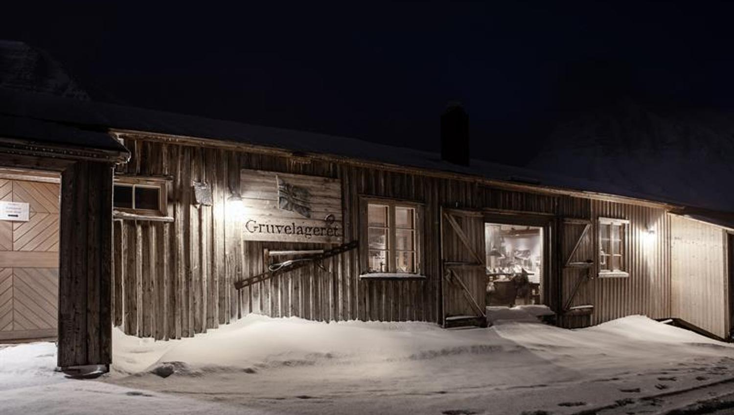 Gruvelageret fra utsiden