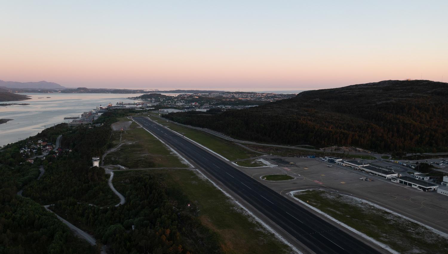 Kristiansund airport Kvernberget