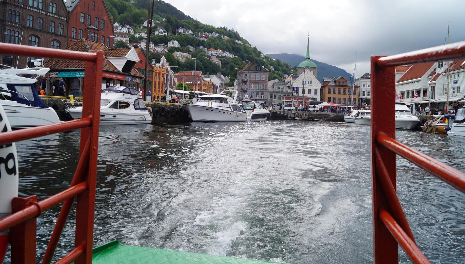 The historic ferry Beffen