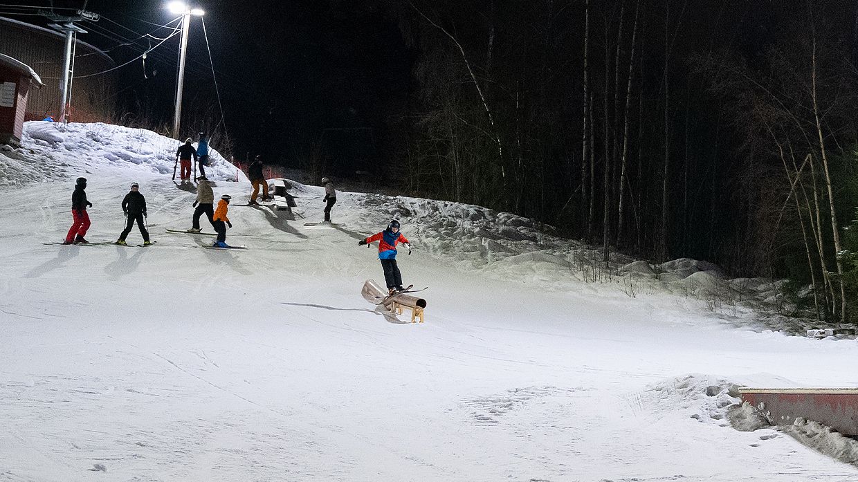 Hovdebakken skitrekk alpinbakke slalombakke