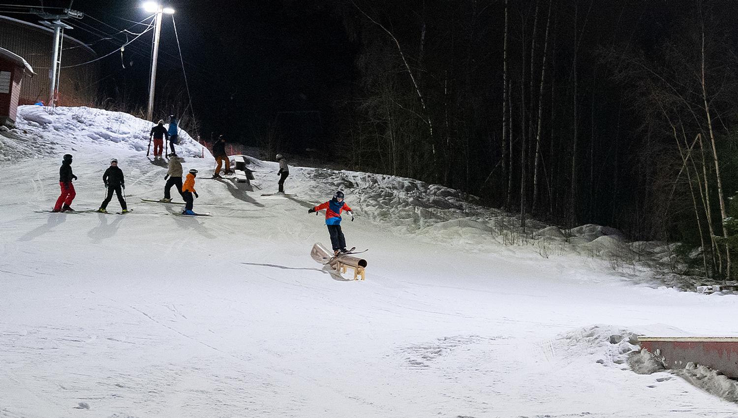 Hovdebakken skitrekk alpinbakke slalombakke