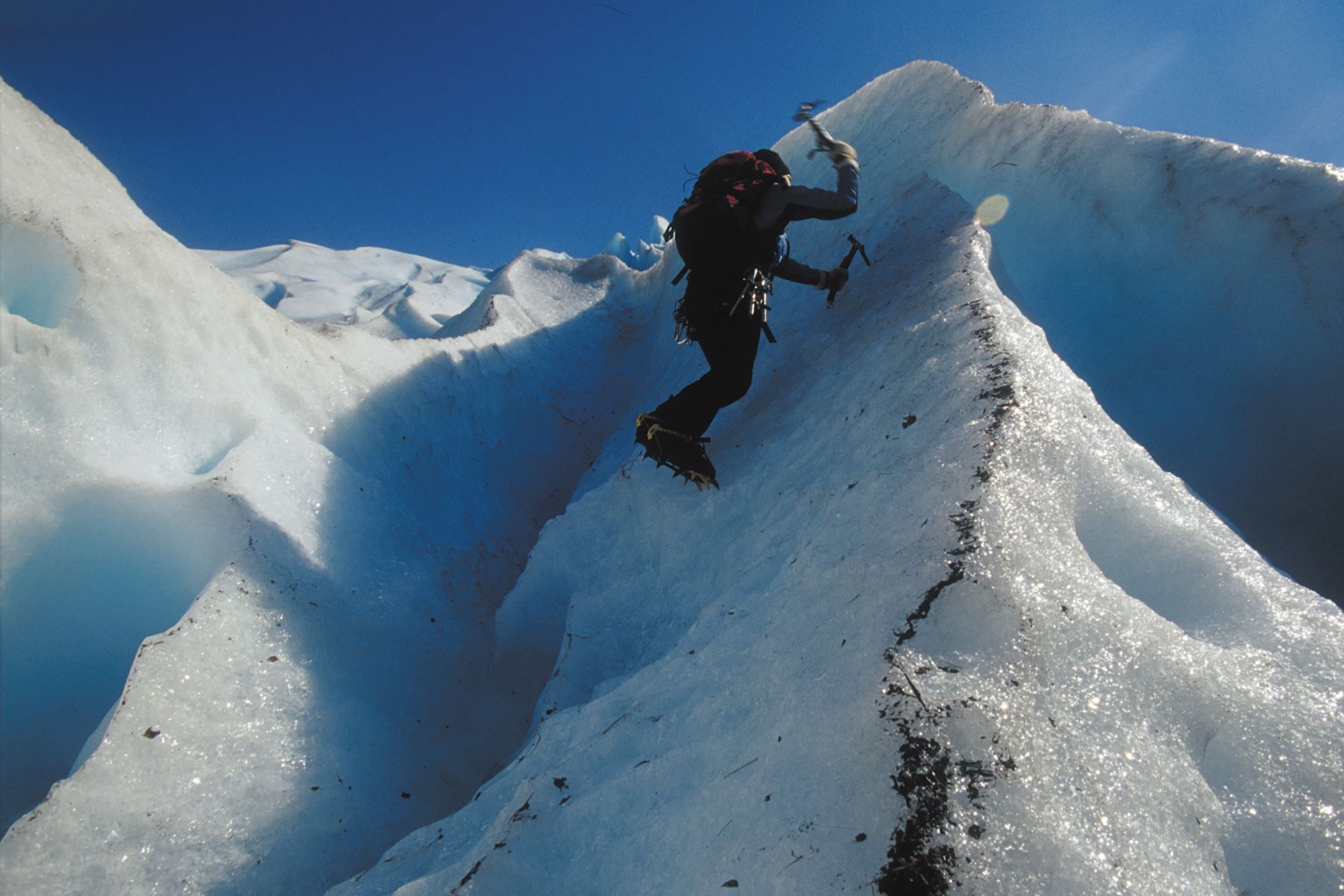 The Svartisen glacier