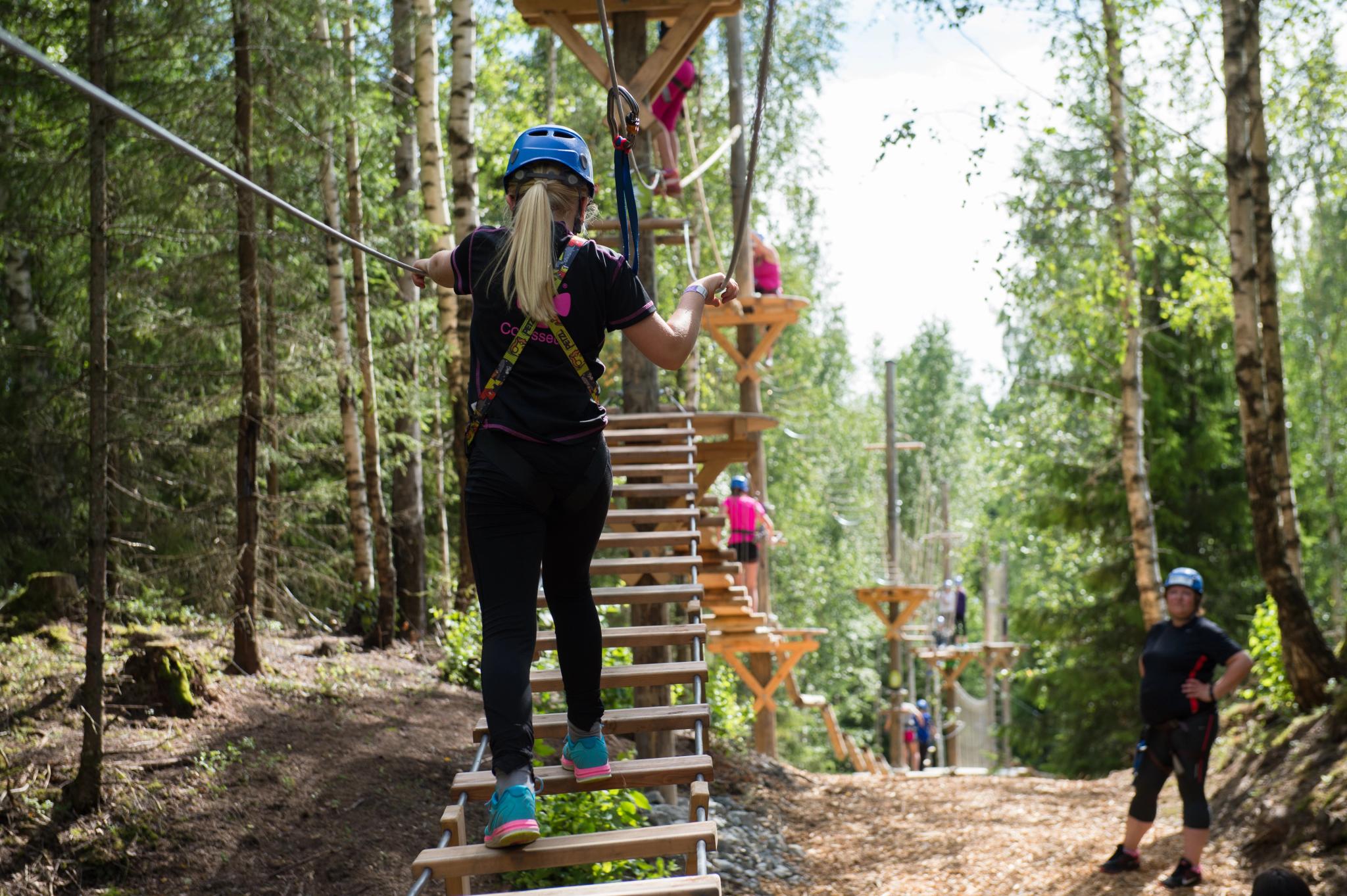 Høyt & Lavt /Climbing Park Lillestrøm