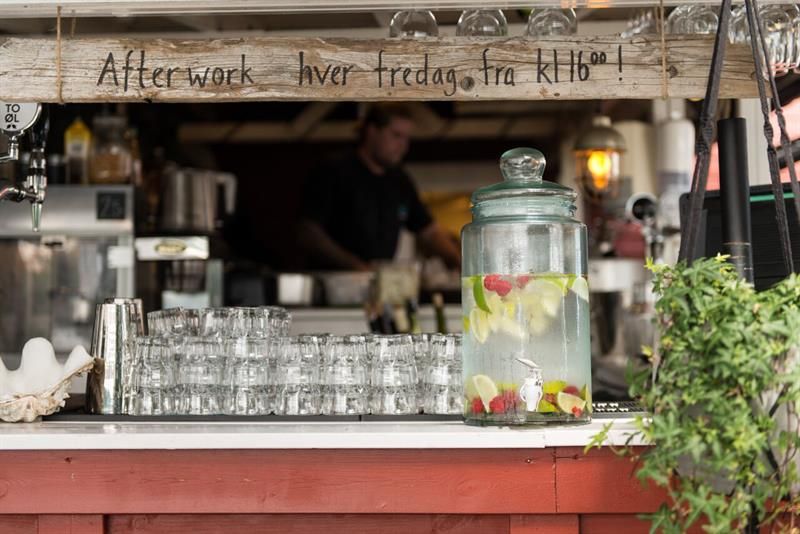 Bar area.