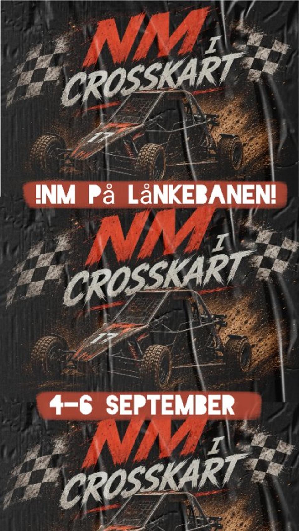 🏁 NM i Crosskart på Lånkebanen 🏁