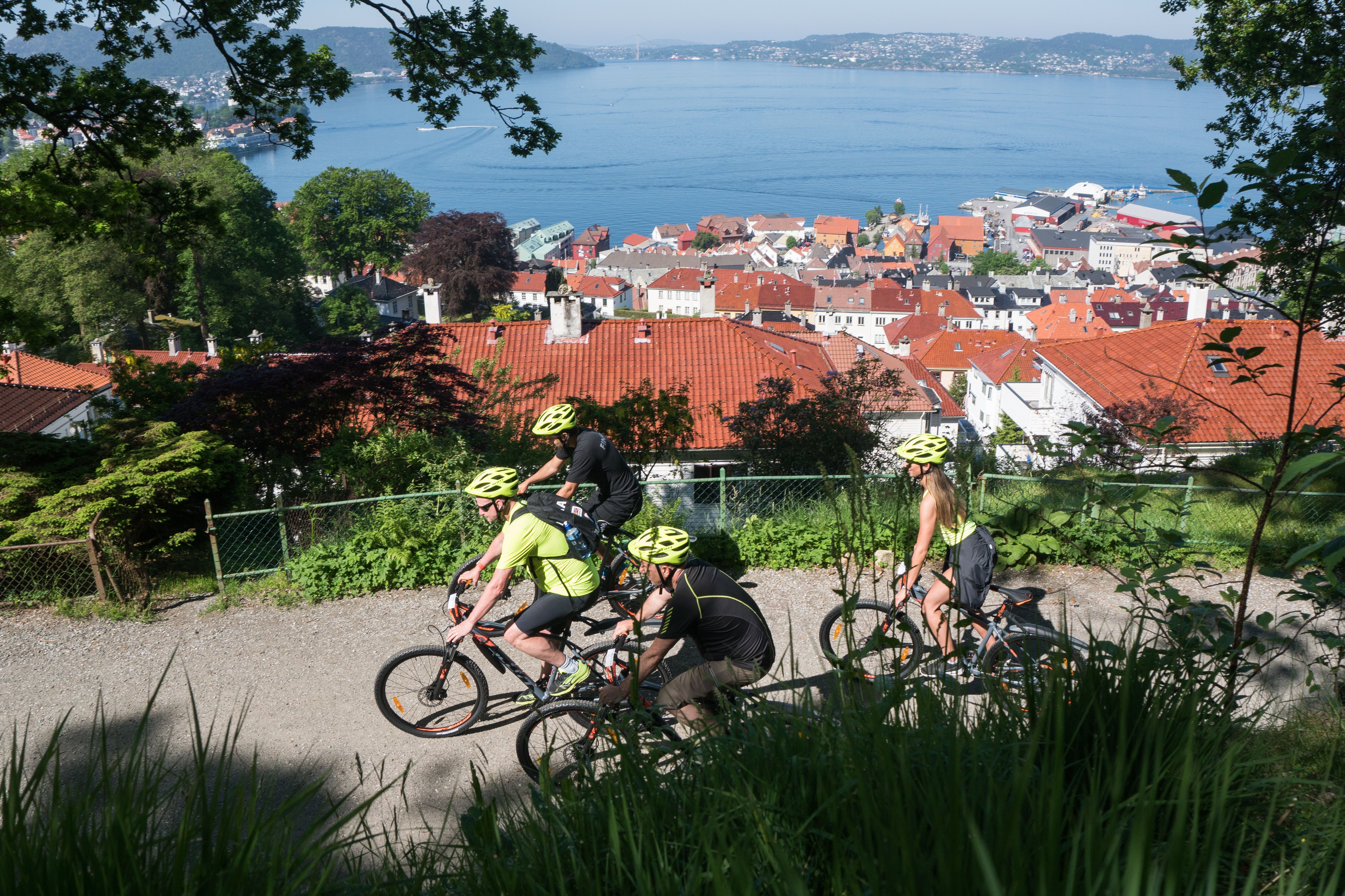 See Bergen from your bike