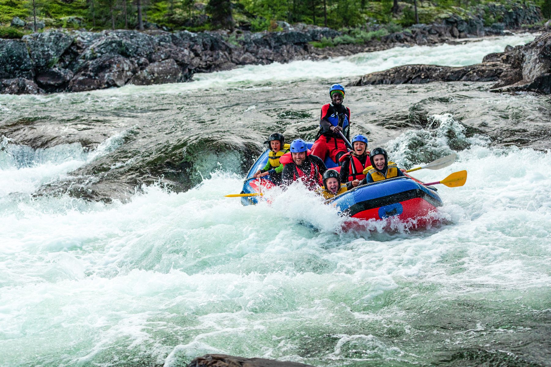 rafting i Dagali nær Geilo