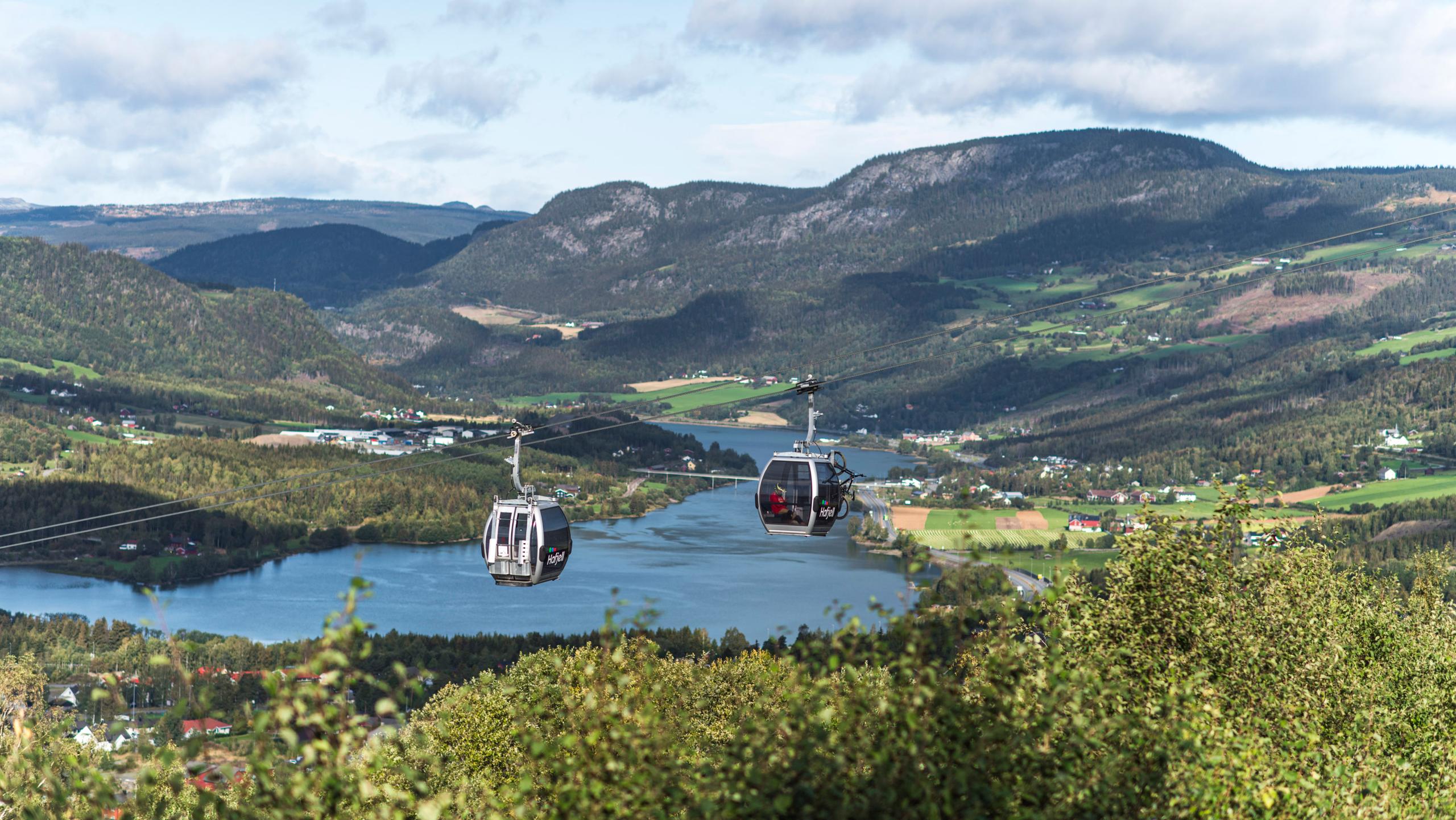 Gondola in Hafjell