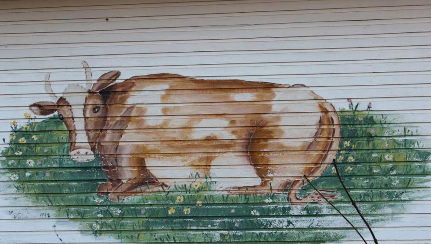 Painting of a cow