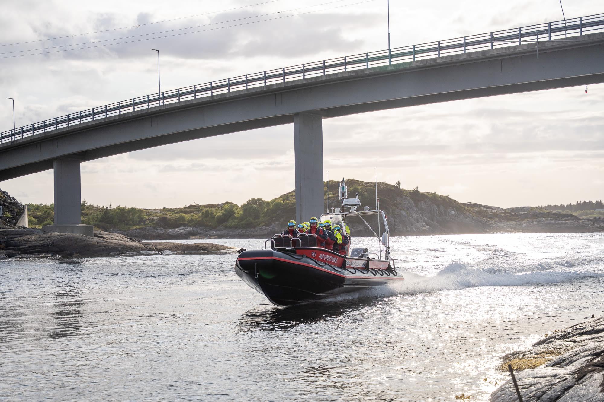 RIB safari med Strømsholmen Sjøsportsenter