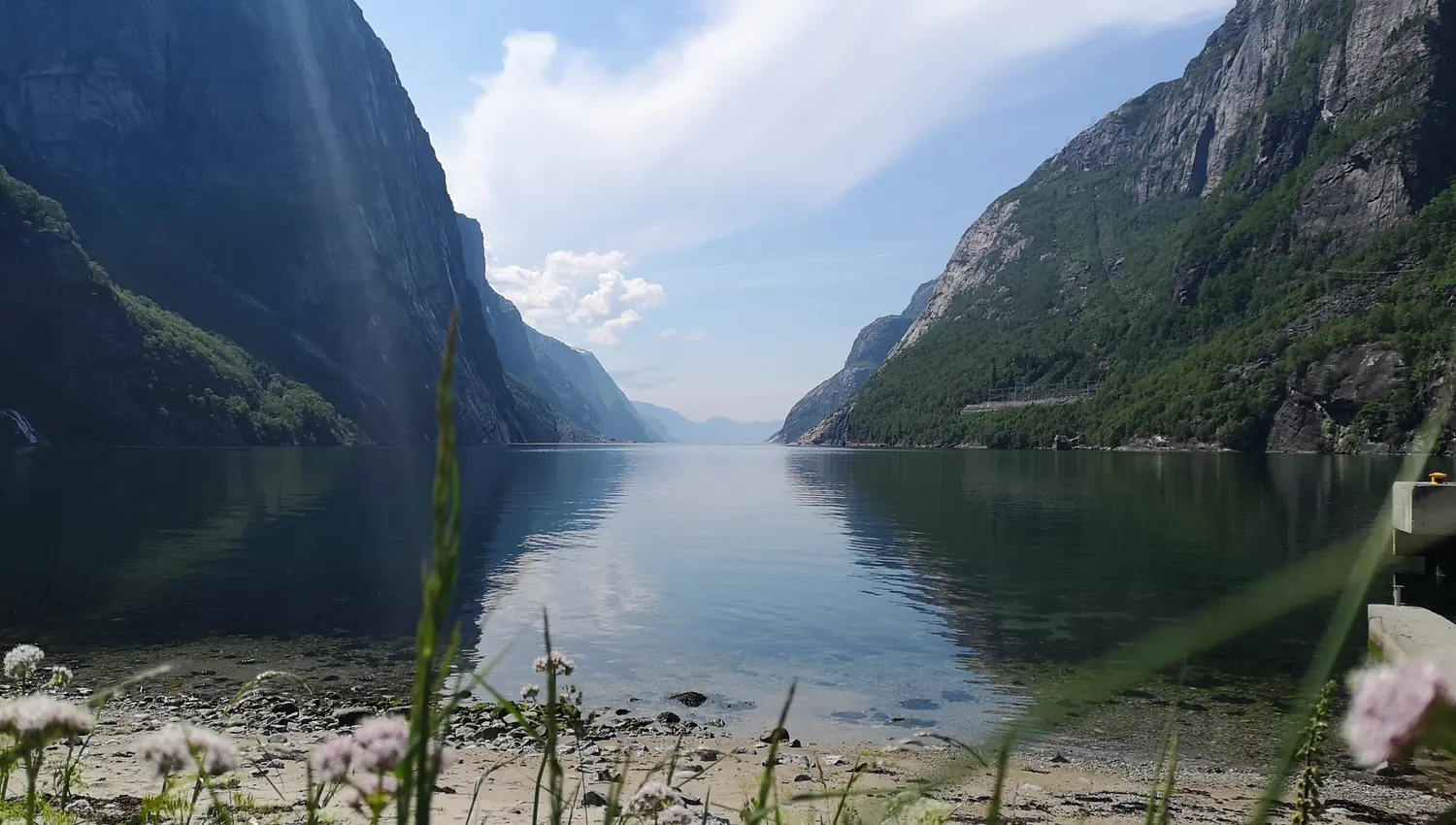 Lysebotn - the bottom of the fjord