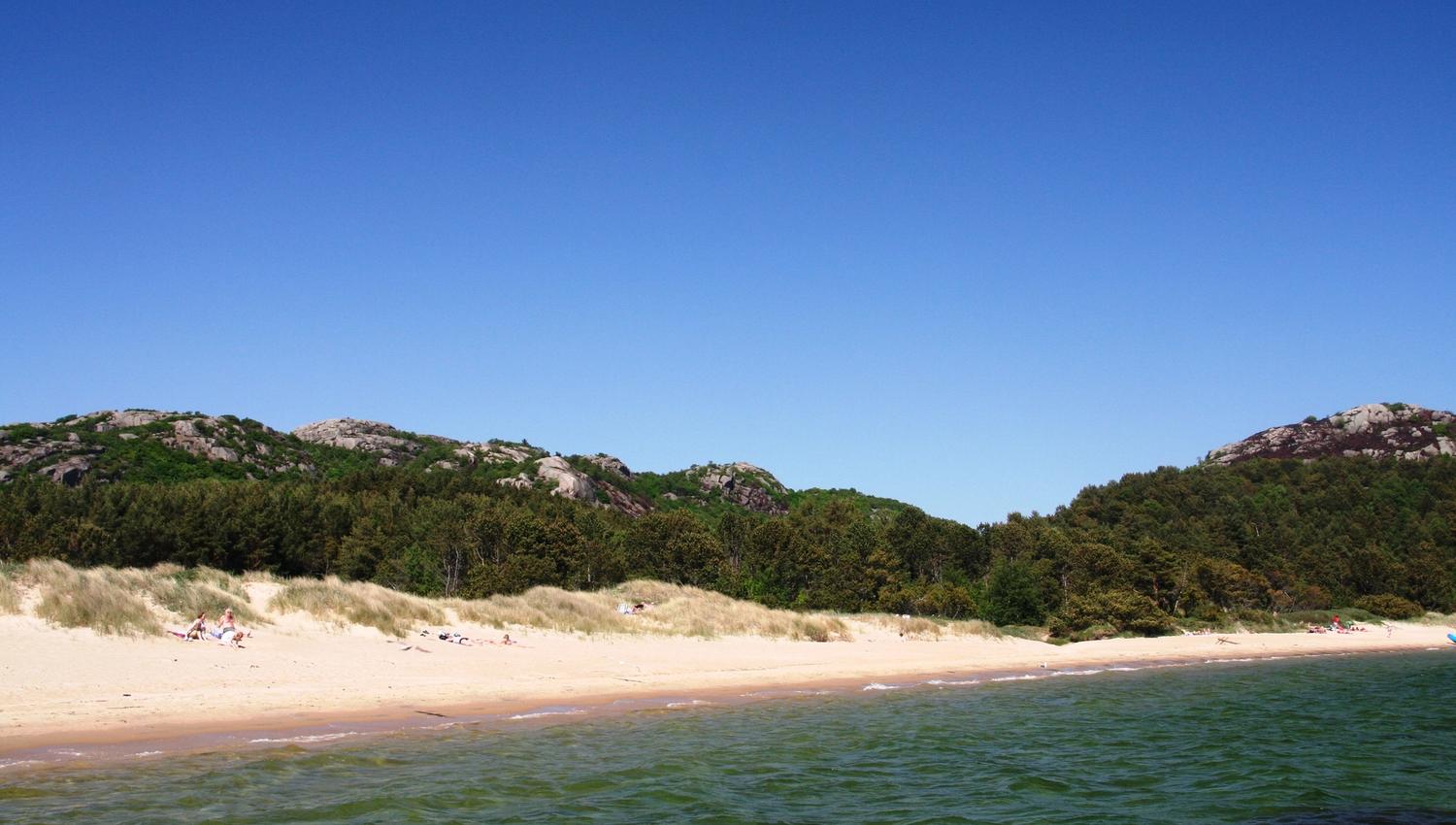 Lomsesanden strand