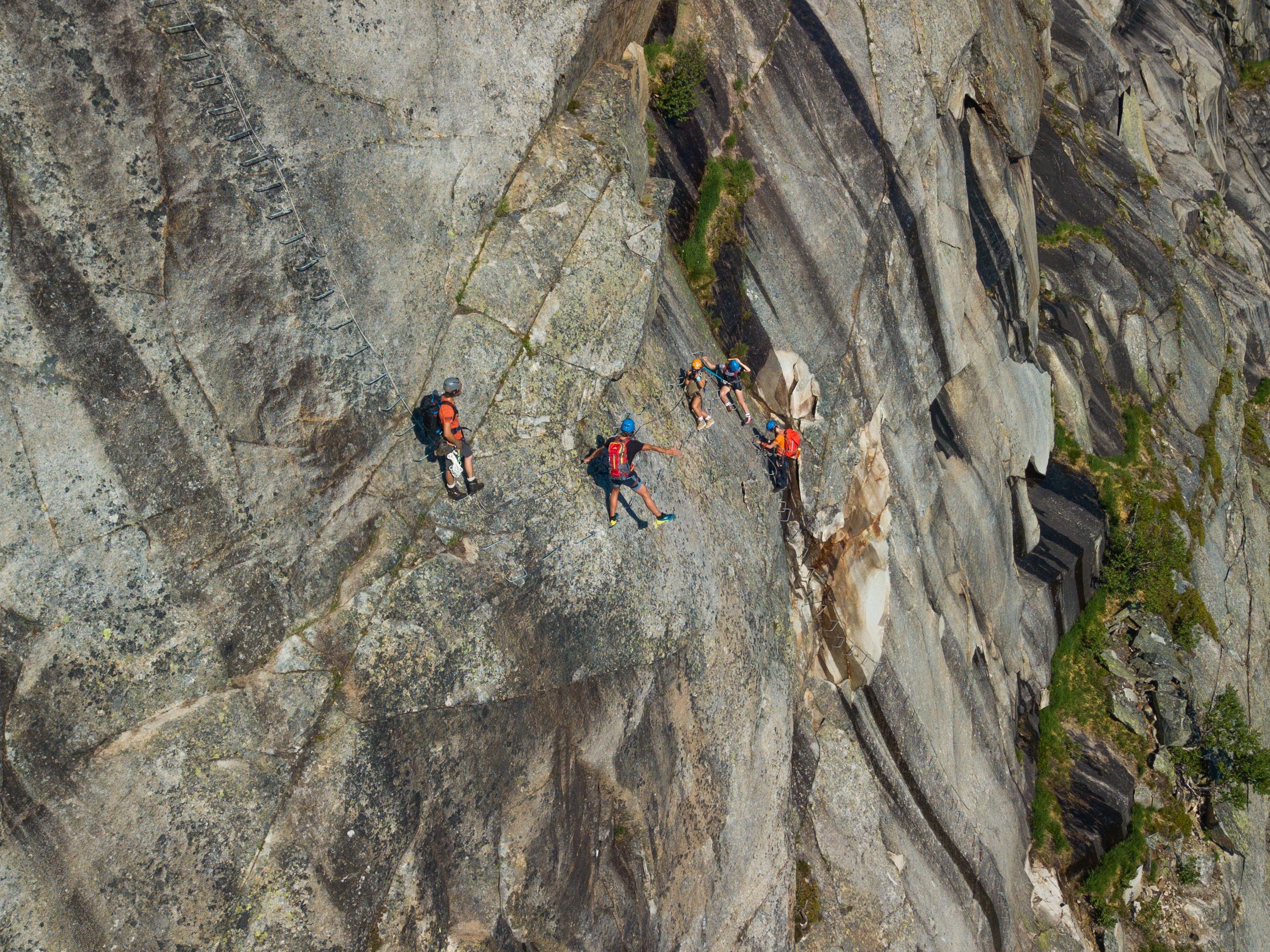 Trolltunga Via Ferrata. 