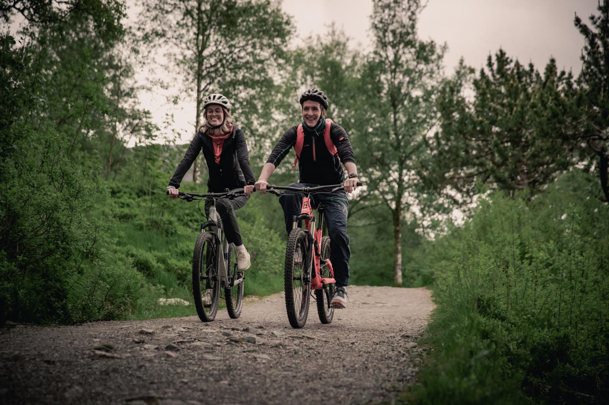 Rent a Mountain Bike at Mount Fløyen