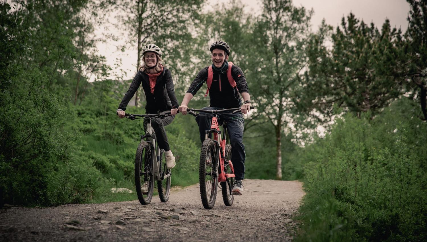 Rent a Mountain Bike at Mount Fløyen