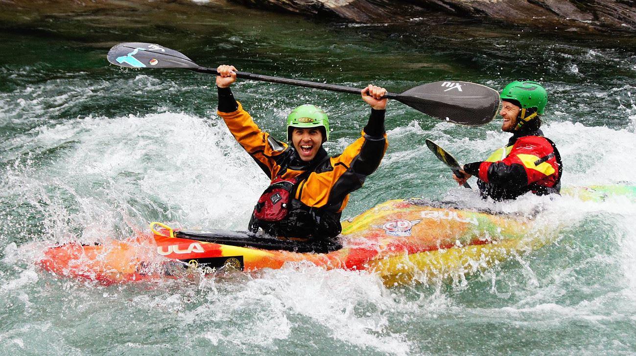 Tandem kayaking with Kayak Voss