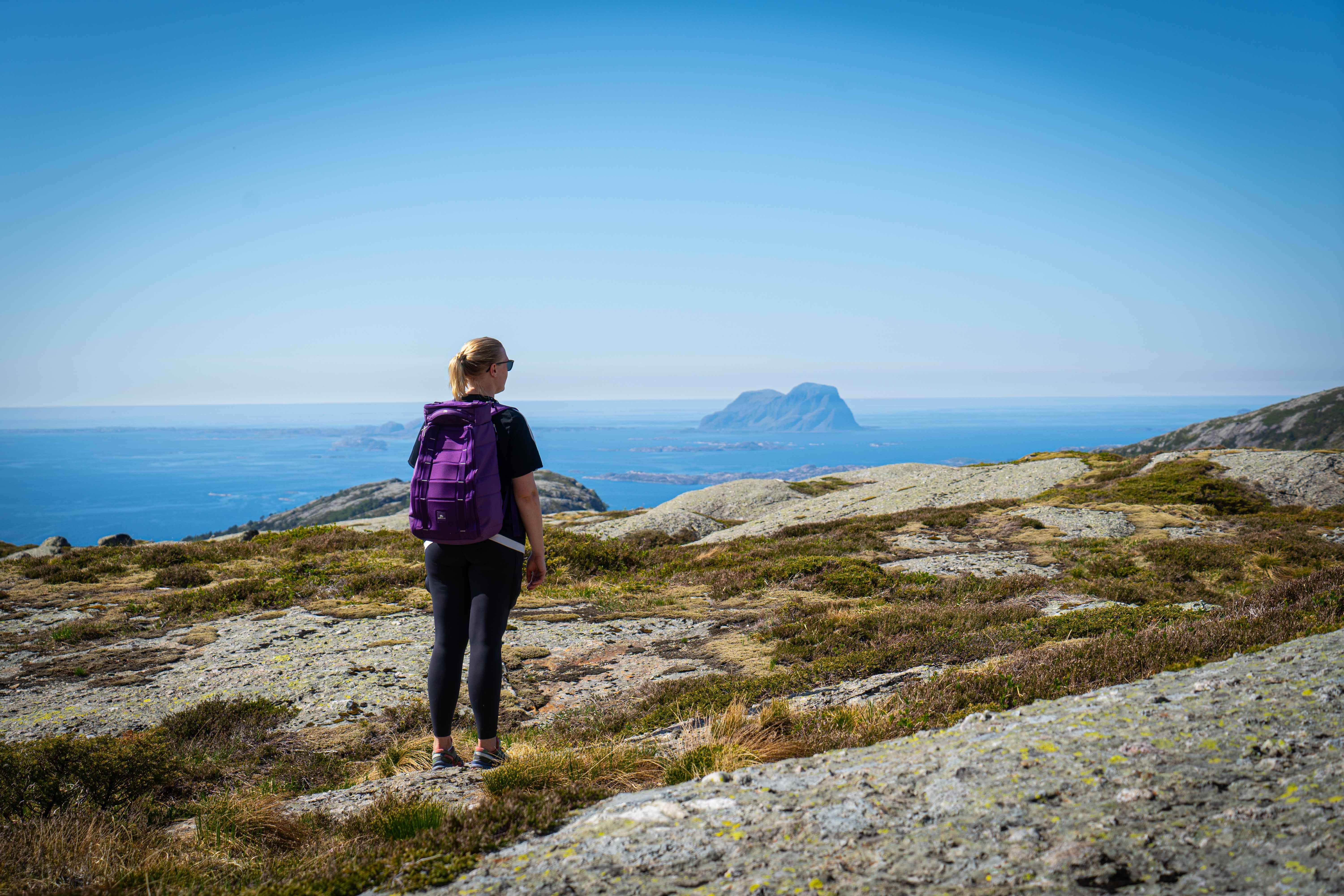 At the top of Risnesnipa