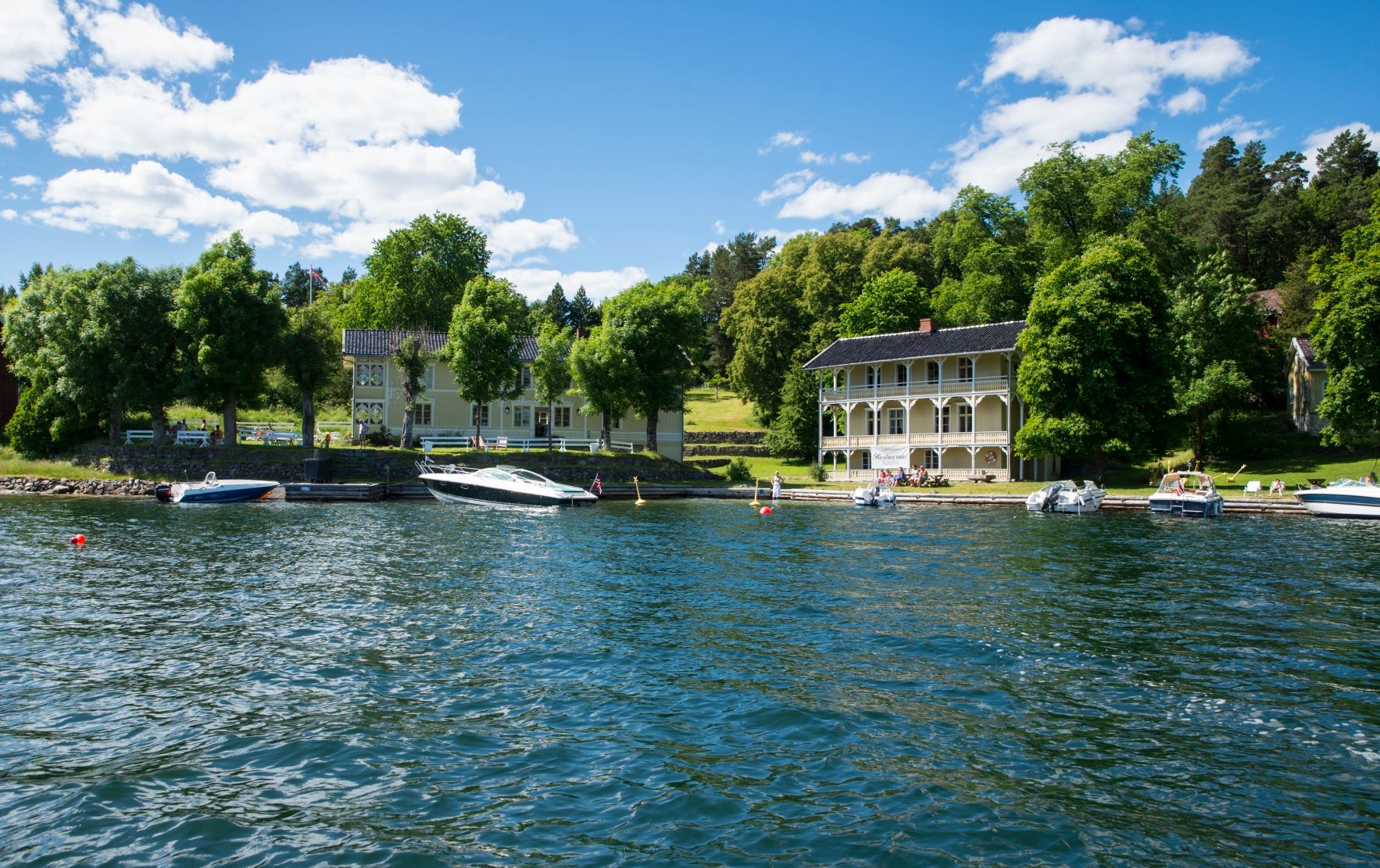 Furøya sett fra vannet