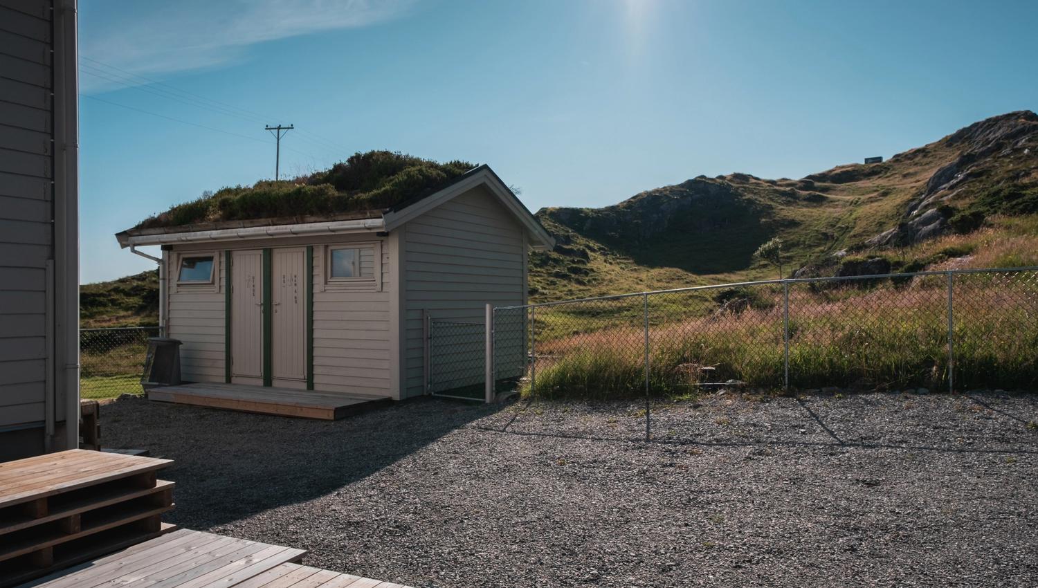 Toilet and shower 300 meters from the Birdbox
