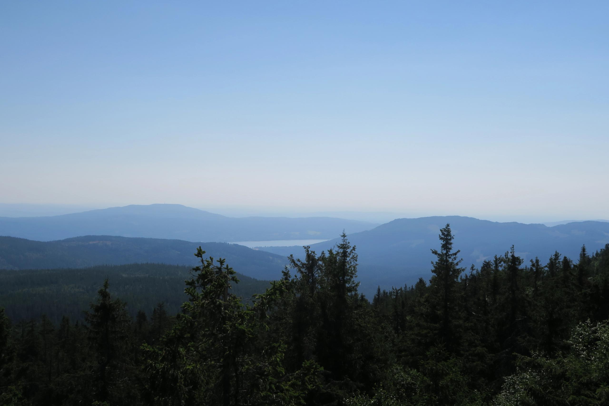 Wandern to Fjellsjøkampen der höchste Berg in Akershus